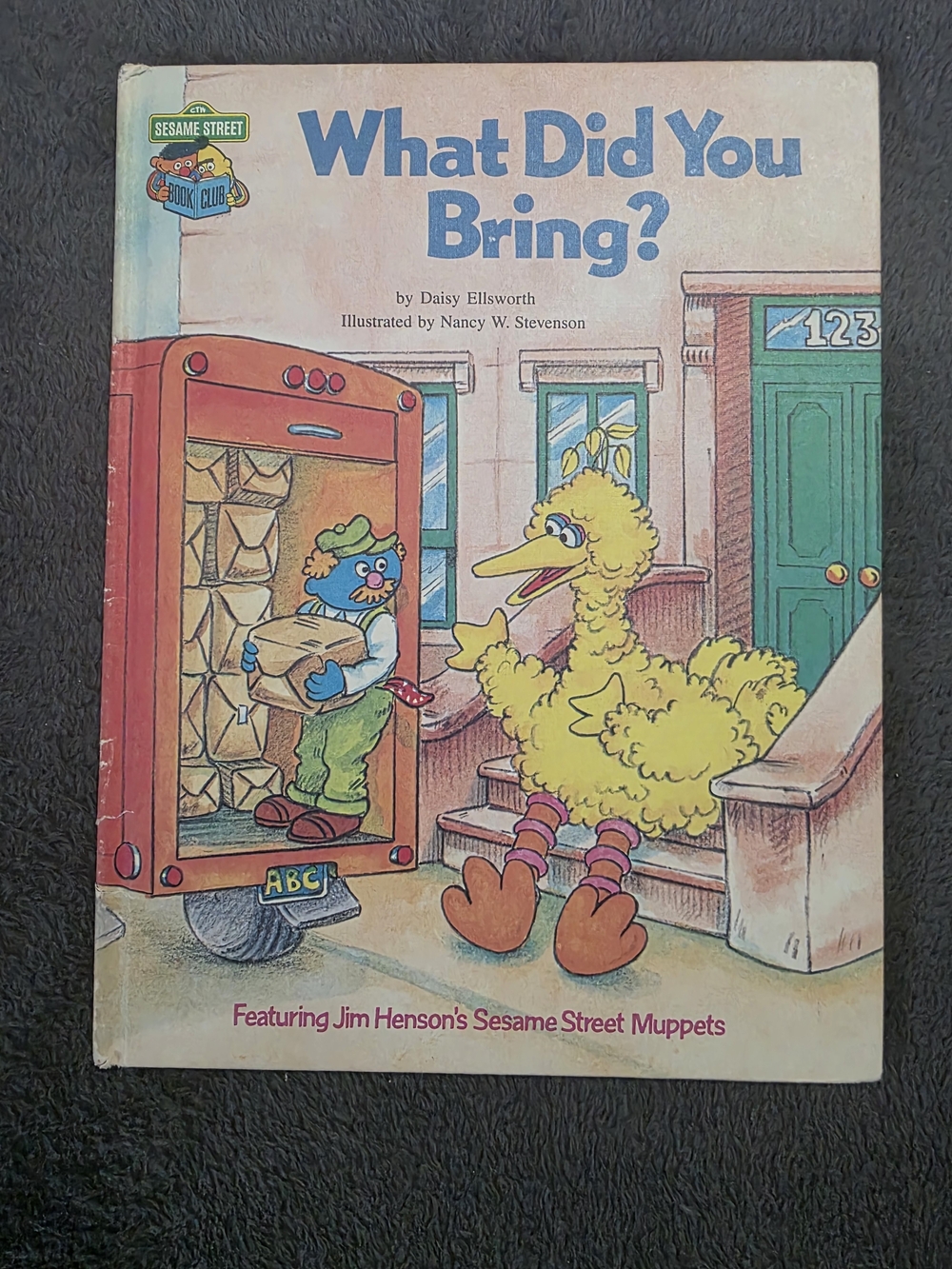 Sesame Street "What Did You Bring?" Children's Book